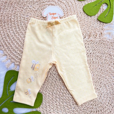 Kit 3 Calças - Bem Me Quer Abelhas - Off White, Amarelo e Mostarda